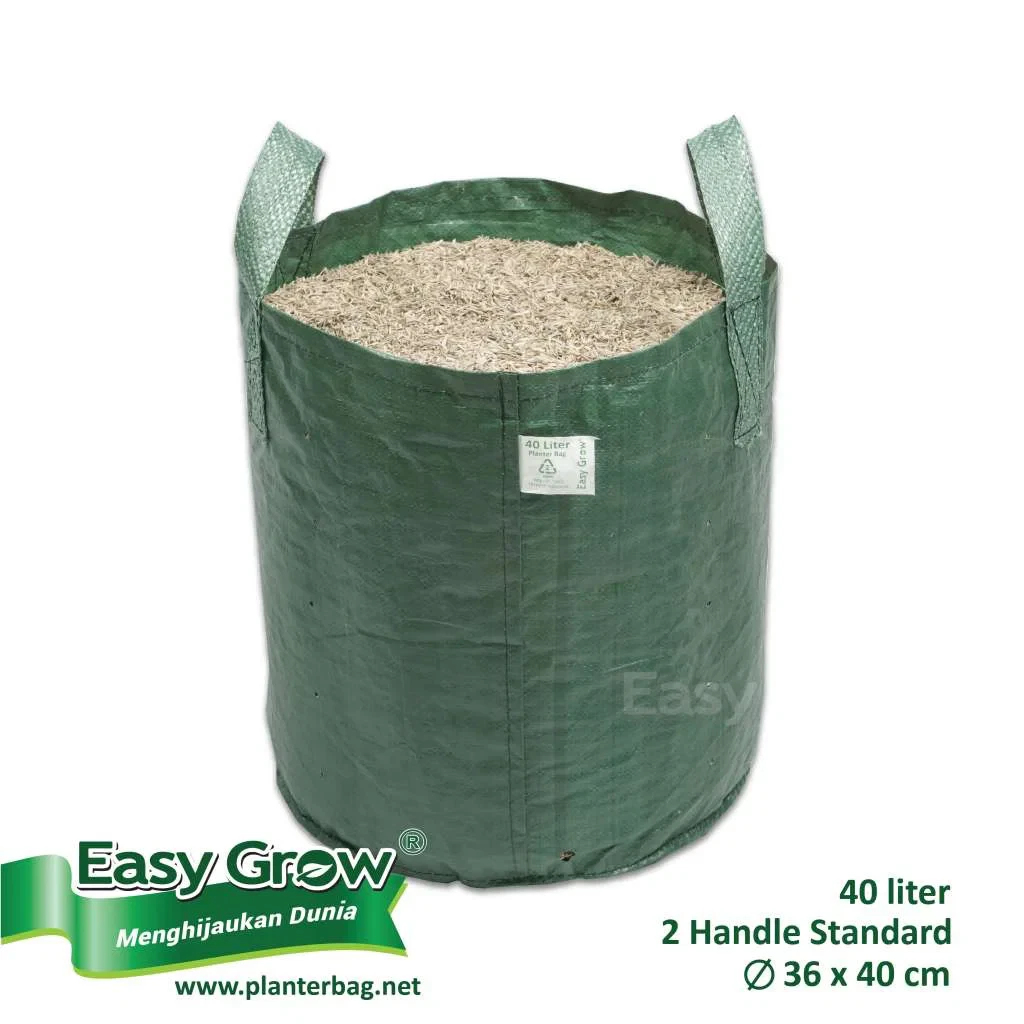 PLANTER BAG 40 LITER HIJAU