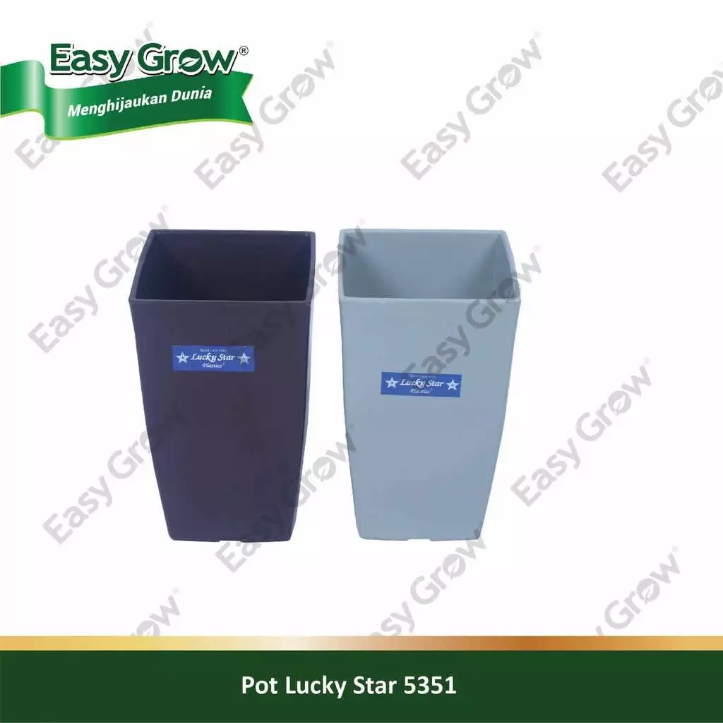 POT LUCKY STAR 14 PUTIH 5351