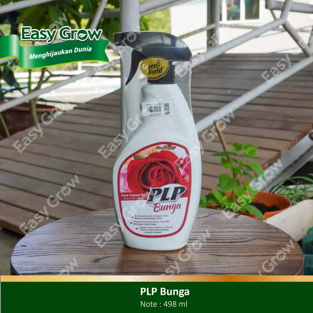 PUPUK GREEN WORLD PLP BUNGA 498 ML